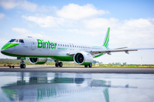 Avion Binter sur le Tarmac d'Agadir