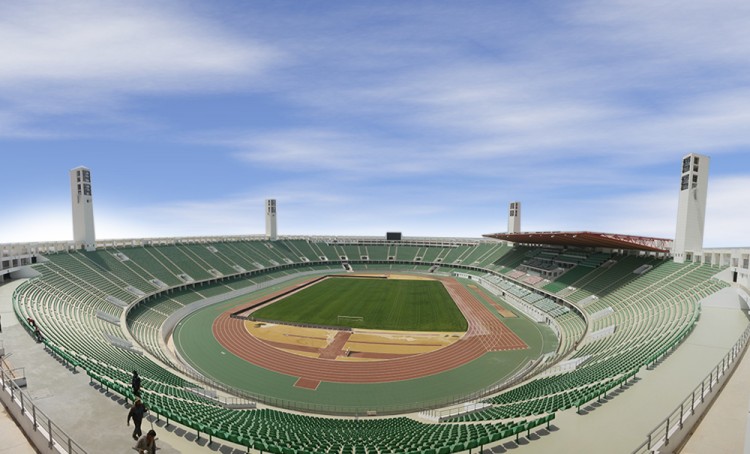 Stade Adrar d'Agadir ou se jouera 6 matchs de la CAN Maroc 2025